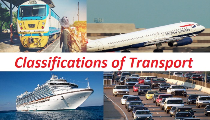 classification of transport