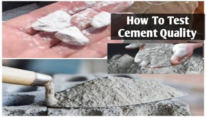 Tests of Cement