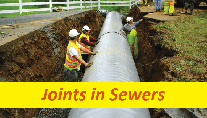 Joints in sewers